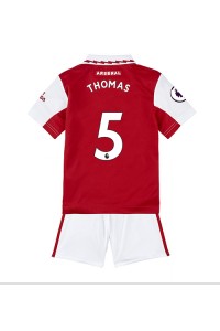 Arsenal Thomas Partey #5 Babyklær Hjemme Fotballdrakt til barn 2022-23 Korte ermer (+ Korte bukser)